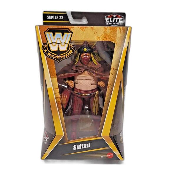Other - Mattel WWE Legends Elite Collection Series 22 Sultan 6" Action Figure